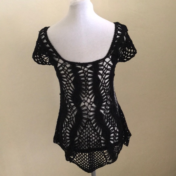 Crochet Knit Top - Picture 2 of 2